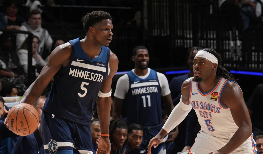 Anthony Edwards brille, les Wolves corrigent le Thunder dans le Game 3