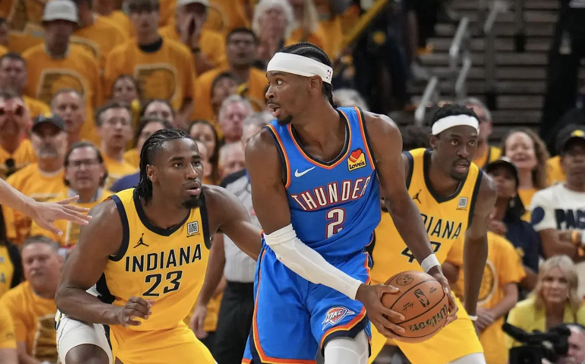 Finales NBA 2025 – Game 4 : SGA clutch, le Thunder égalise face aux Pacers (111-104)