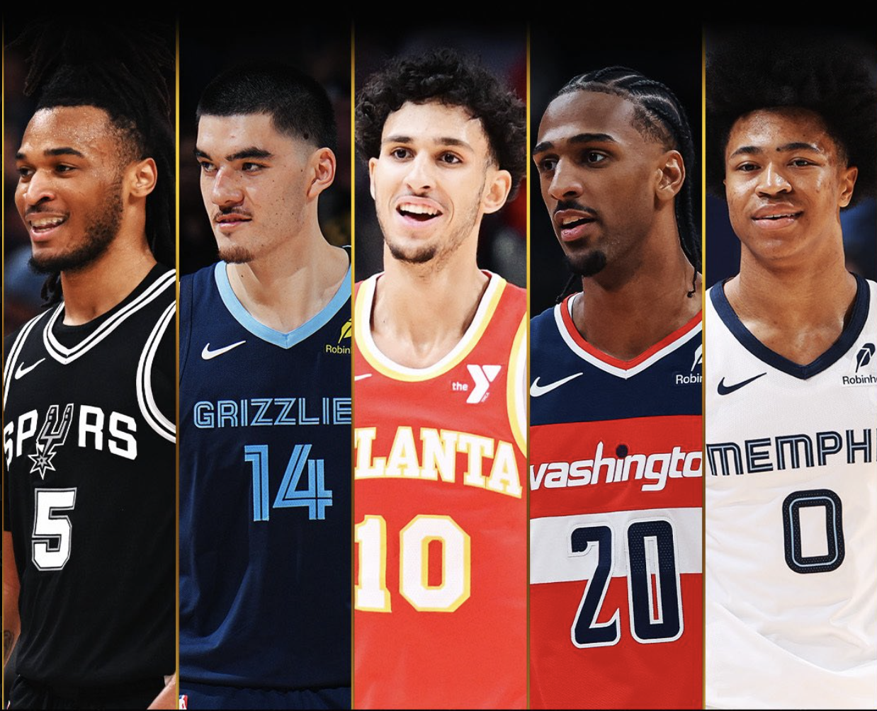 La NBA a dévoilé la 1st et 2nd All-Rookie Team de l’année 2024-2025 !