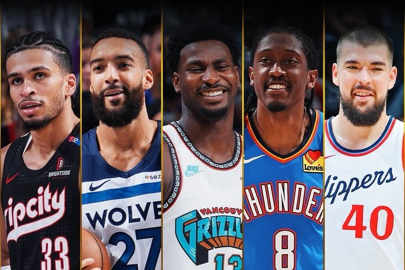 Rudy Gobert et Toumani Camara représentent la francophonie dans la NBA All-Defensive Team 2025 !